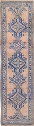 Antique Oushak Runner Rug (3' x 11')